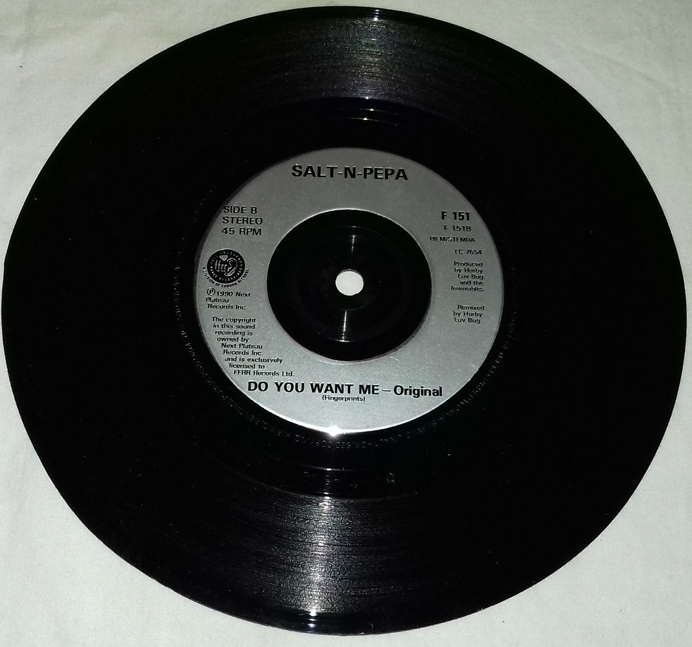 Pikkukuva: Salt-N-Pepa* - Do You Want Me (7", Sil) (FFRR, FFRR)