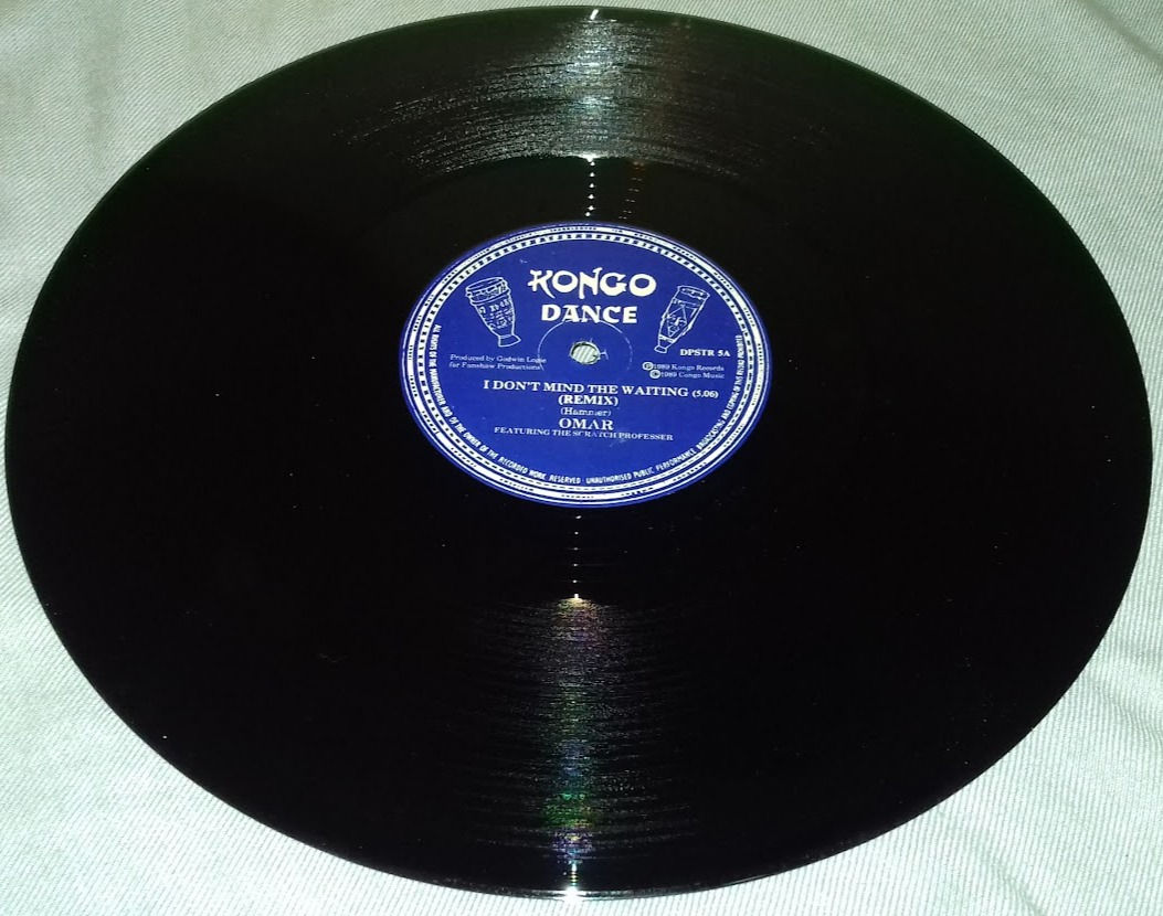 Omar - I Don't Mind The Waiting (12") (Kongo Dance)