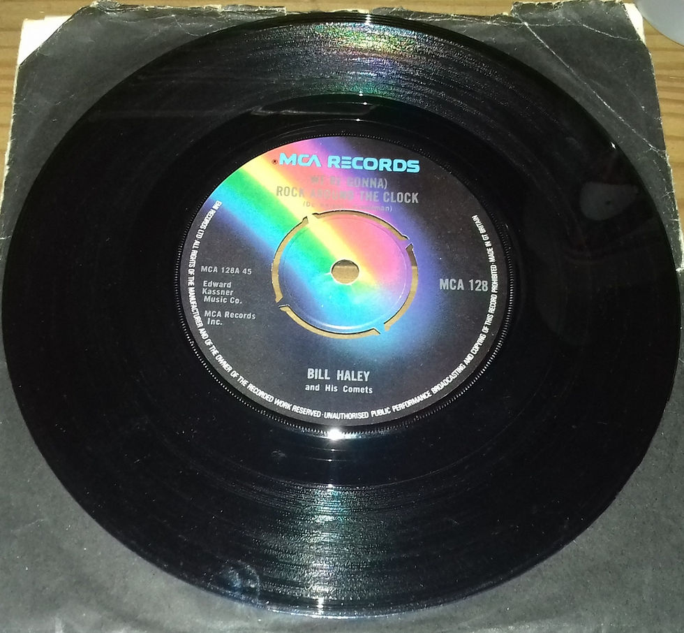 Bill Haley And His Comets - (We're Gonna) Rock Around The Clock (7", Single) (M