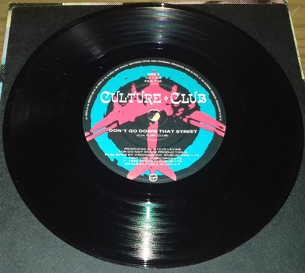 ภาพขนาดย่อ: Culture Club - The Medal Song (7", Single, Ltd, Gat) (Virgin)