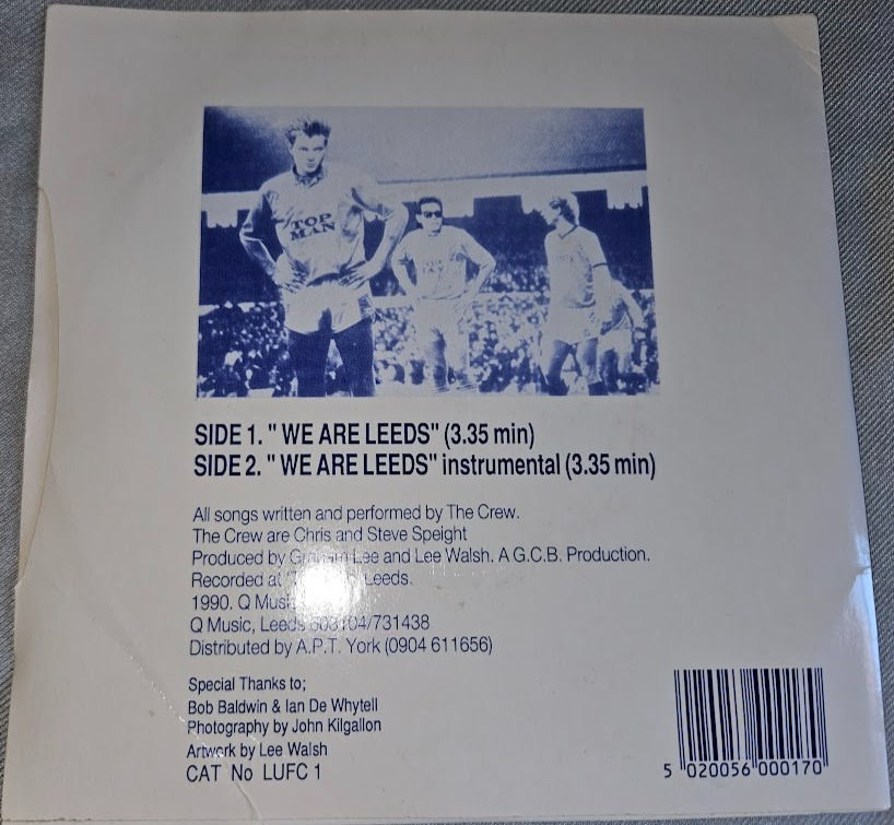 ภาพขนาดย่อ: The Crew  - We Are Leeds (7") (Q Music)