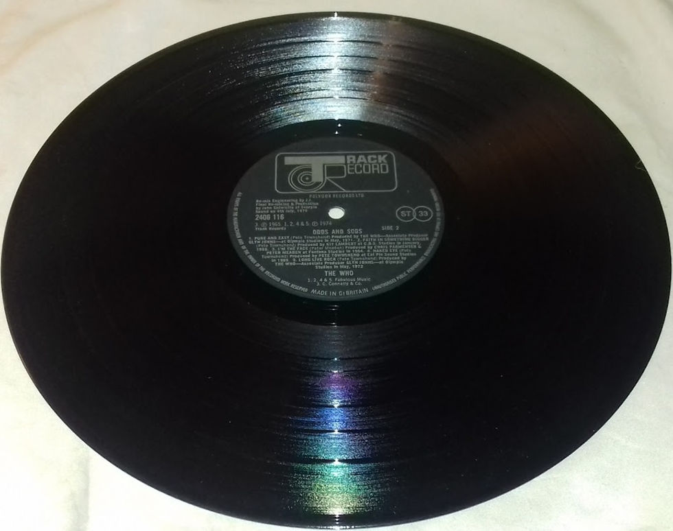 Miniatura: The Who - Odds & Sods (LP, Album, Die) (Track Record)