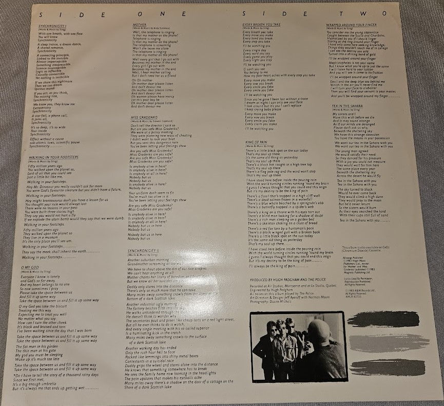 Thumbnail: The Police - Synchronicity (LP, Album) (A&M Records)