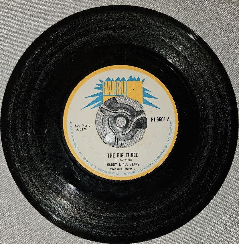 Harry J. All Stars / Lloyd Robinson - The Big Three / Lavender (7", Single) (Har