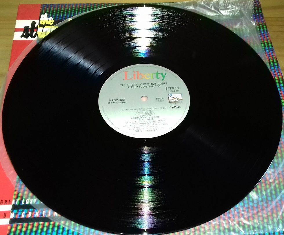 Pikkukuva: The Stranglers - The Great Lost Stranglers Album (Continued) (LP, Comp) (Liberty