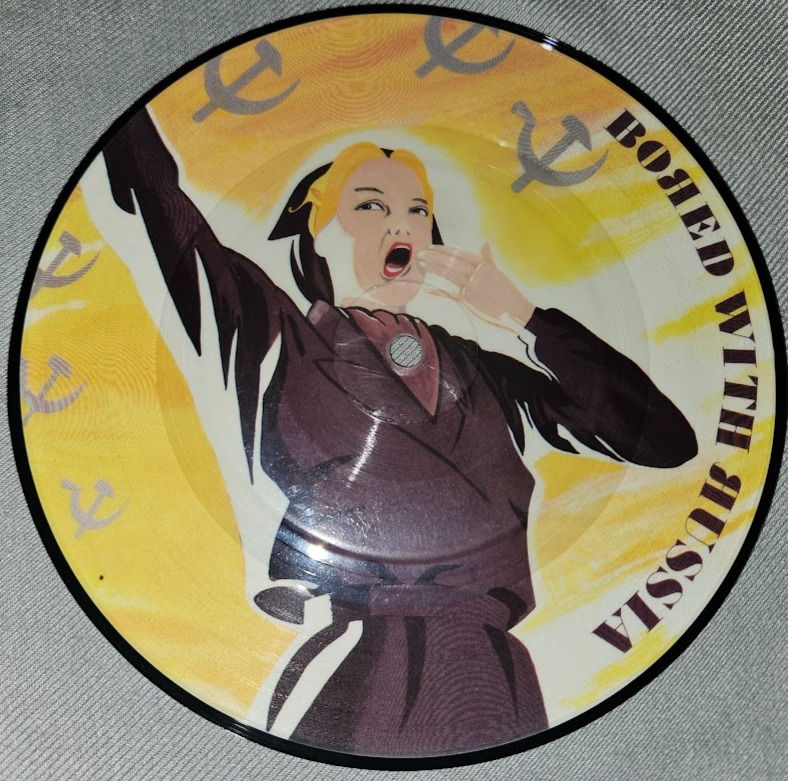 Budgie - Bored With Russia (7", Single, Pic) (RCA, RCA)