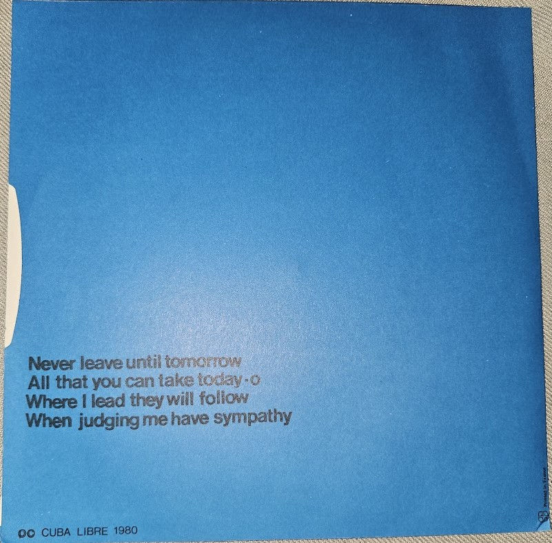 Pikkukuva: The Cuban Heels - Walk On Water (7") (Cuba Libre)