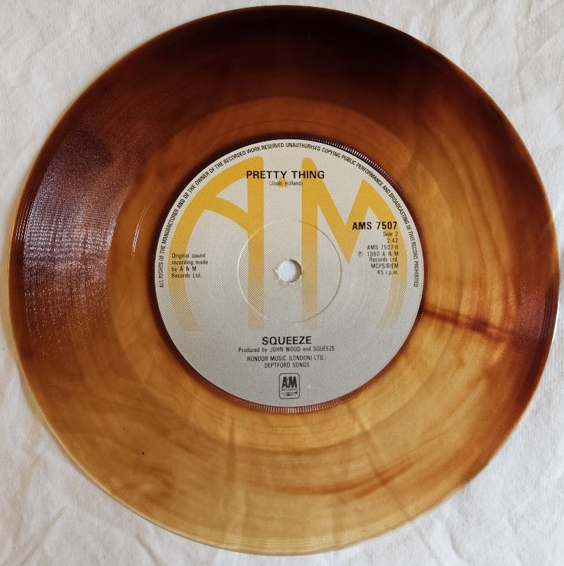 Miniaturbild: Squeeze  - Another Nail In My Heart (7", Single, Tra) (A&M Records)