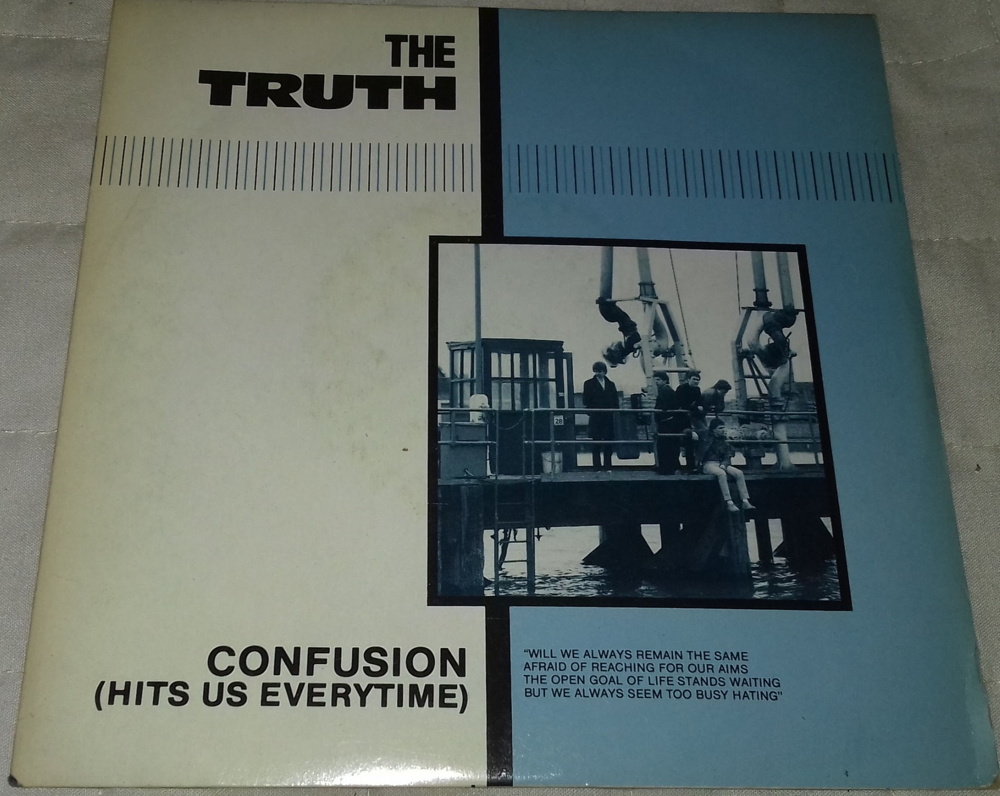 The Truth - Confusion (Hits Us Everytime) (7", Single) (Formation, WEA)