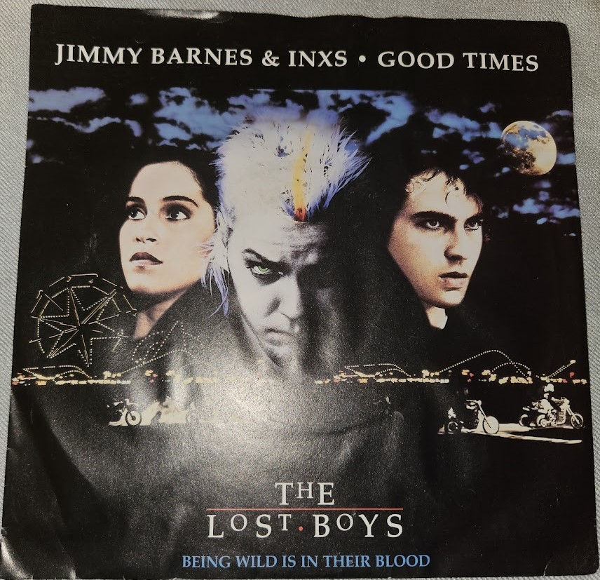 Jimmy Barnes & INXS - Good Times (7", Single) (Atlantic, Atlantic, Atlantic)