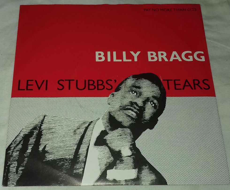 Billy Bragg - Levi Stubbs' Tears (7", Single) (Go! Discs)