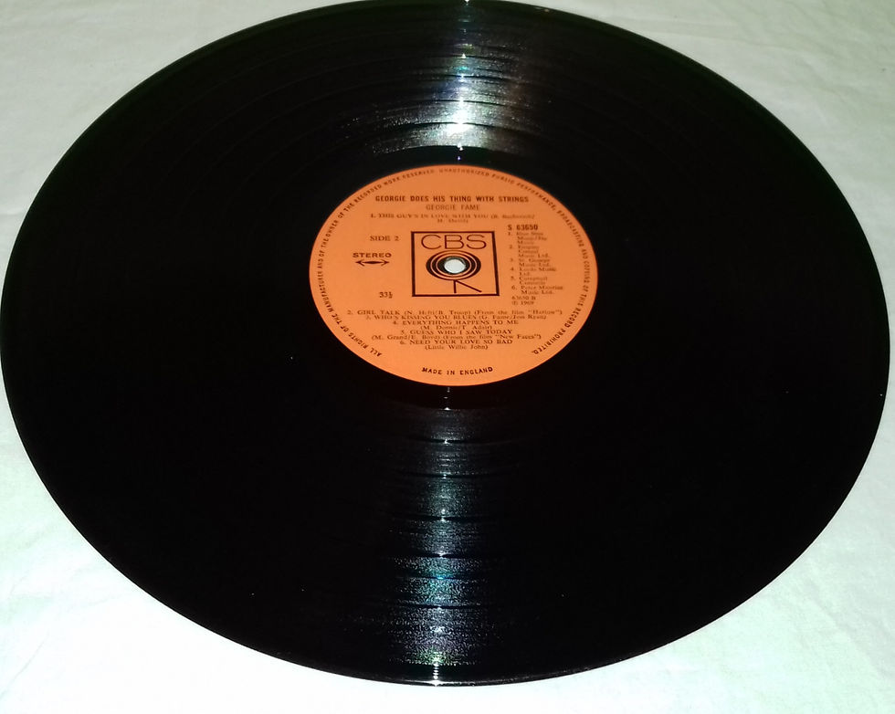 Miniature : Georgie Fame - Georgie Does His Thing With Strings (LP, Album) (CBS, CBS)