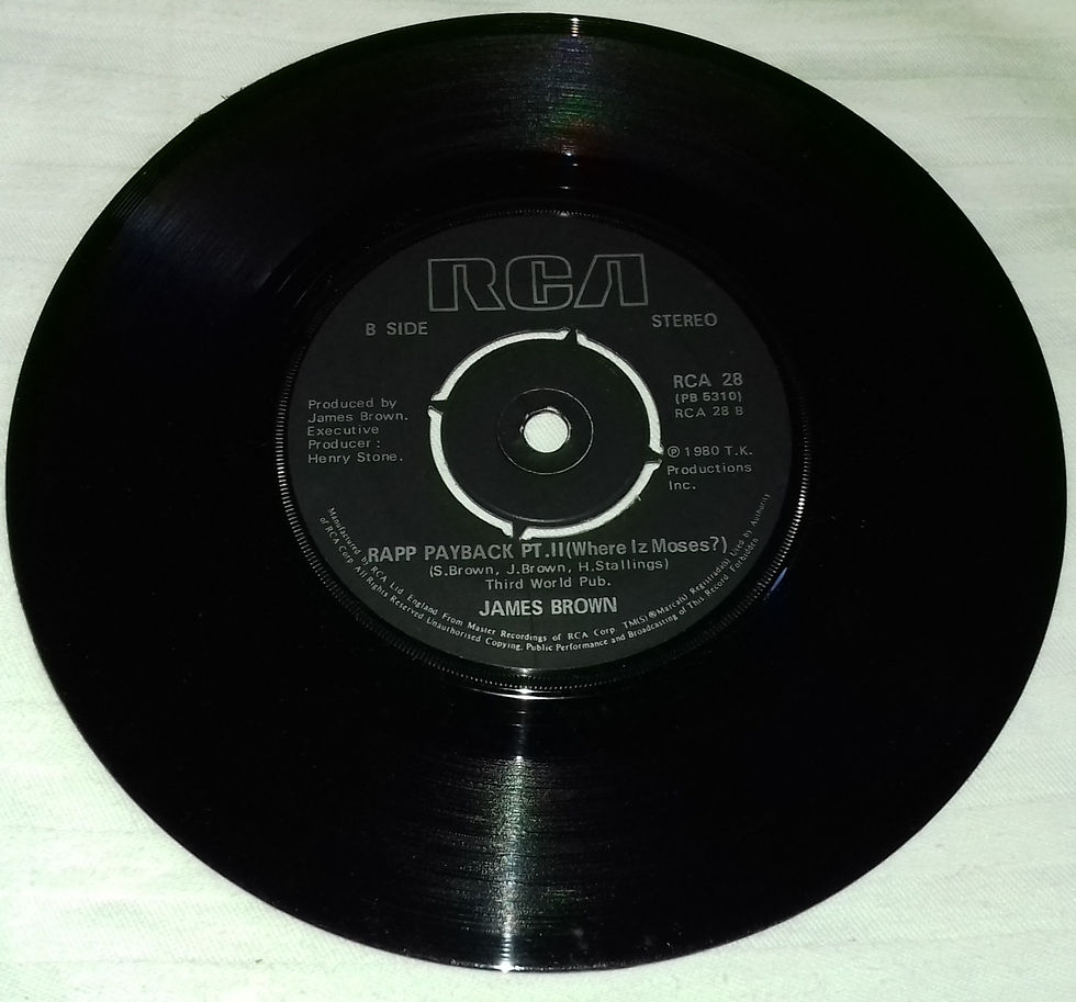 Thumbnail: James Brown - Rapp Payback (Where Iz Moses?) (7", Single) (RCA, RCA)