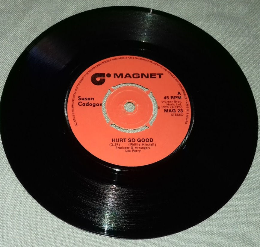 Susan Cadogan / The Upsetters - Hurt So Good / Hurt So Good (Instrumental) (7",