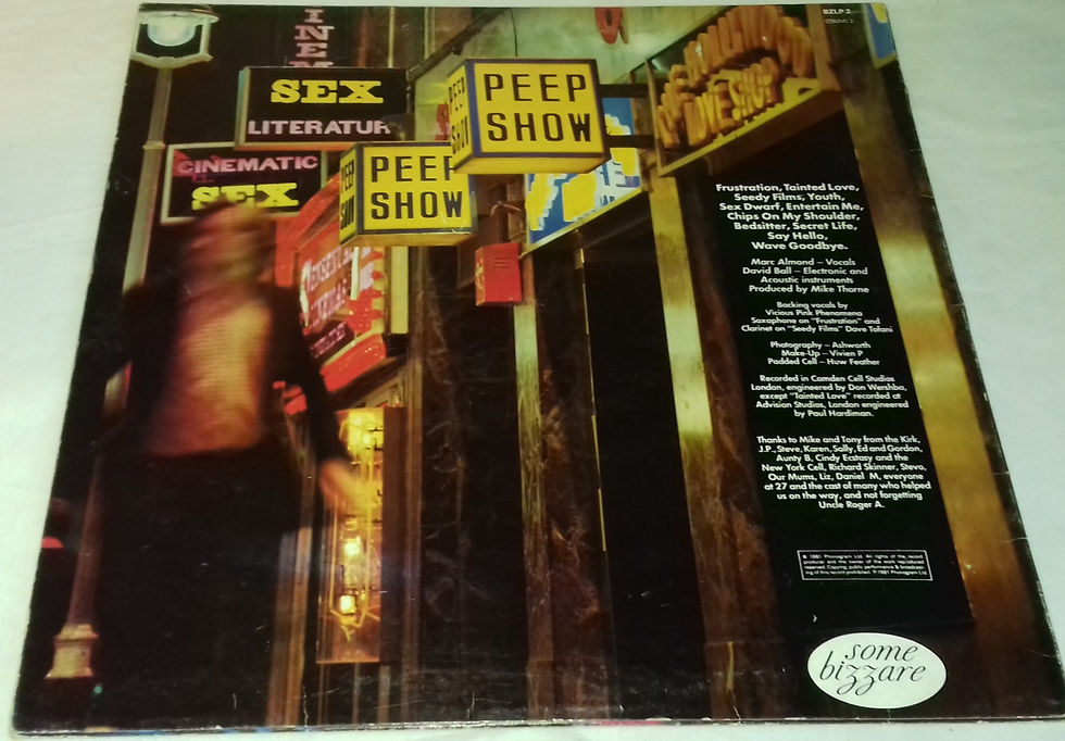 サムネイル： Soft Cell - Non-Stop Erotic Cabaret (LP, Album) (Some Bizzare)