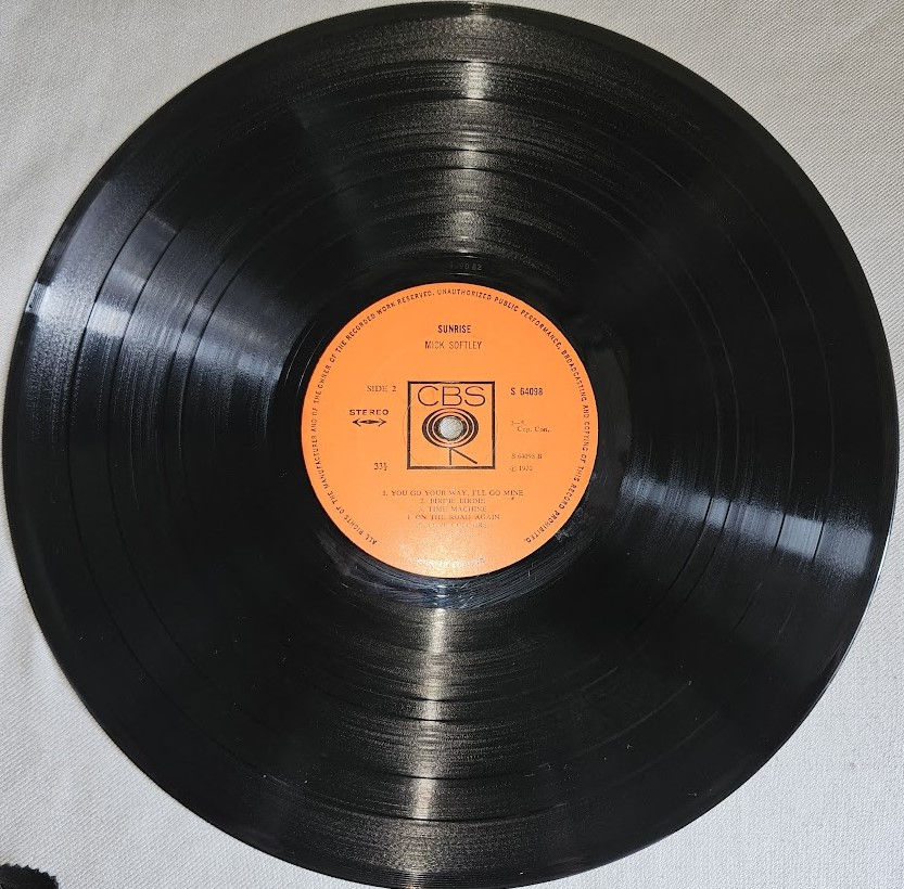 Pikkukuva: Mick Softley - Sunrise (LP, Album, Gat) (CBS, CBS)