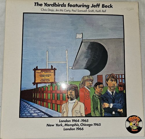 Jeff Beck Yardbirds期直筆サイン 額装付き
