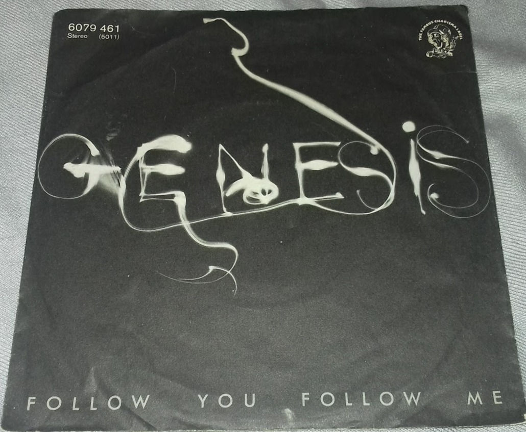 Genesis - Follow You Follow Me (7", Single, RP, Sec) (Charisma)