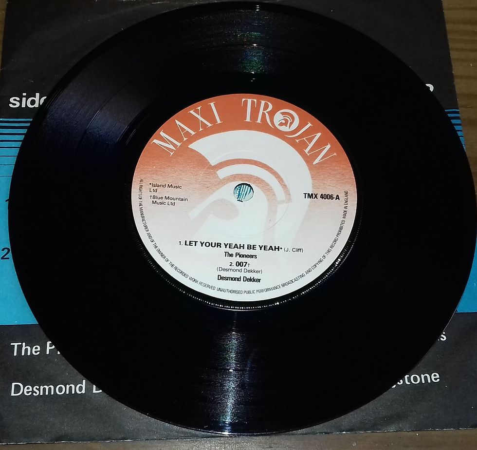 ภาพขนาดย่อ: Various - Trojan Explosion (7", EP, M/Print) (Trojan Records)