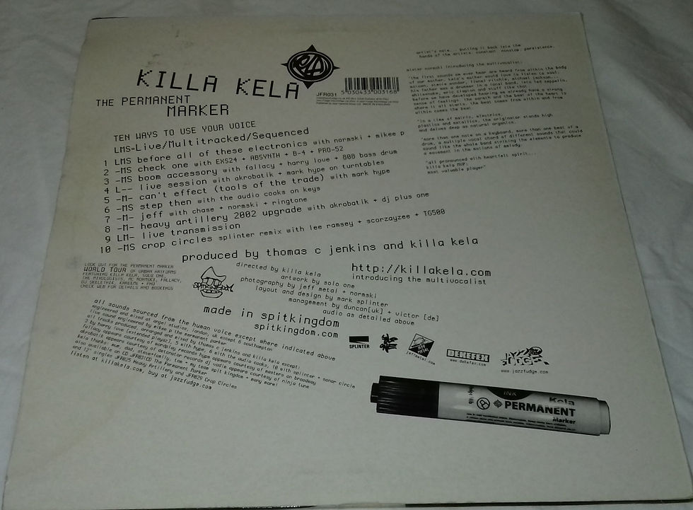ภาพขนาดย่อ: Killa Kela - The Permanent Marker (2xLP, Album) (Jazz Fudge)