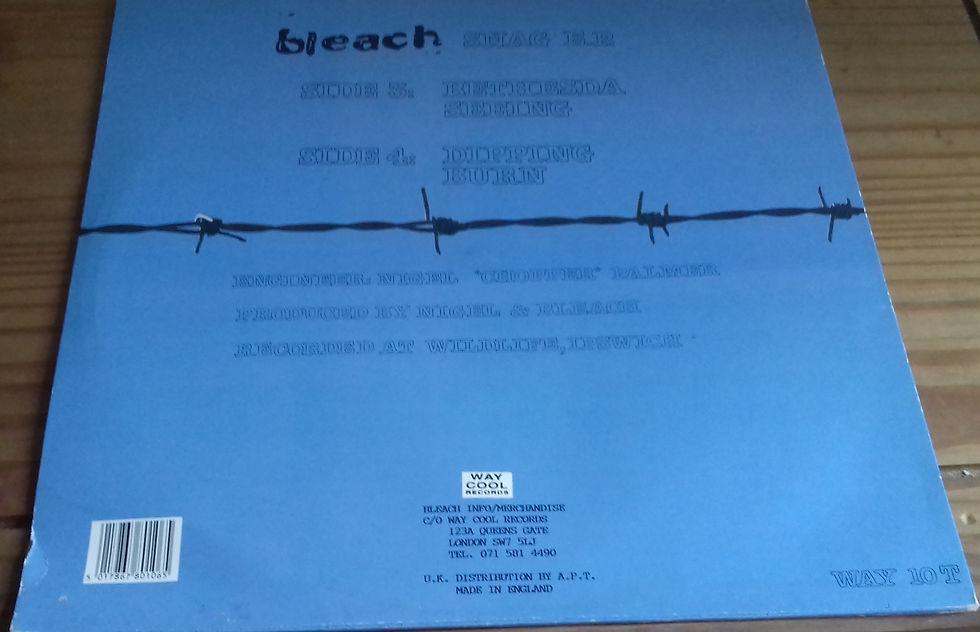 ภาพขนาดย่อ: Bleach  - Snag E.P. (12", EP) (Way Cool Records)