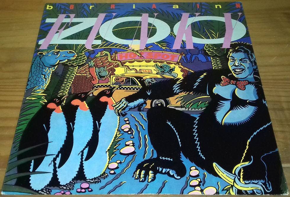 Brian Brain - Funky Zoo (12") (Secret Records (8))