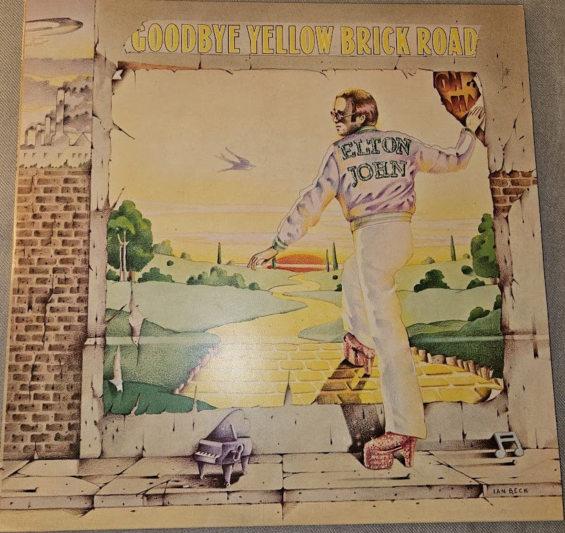 Elton John - Goodbye Yellow Brick Road (2xLP, Album, Yel) (DJM Records (2))