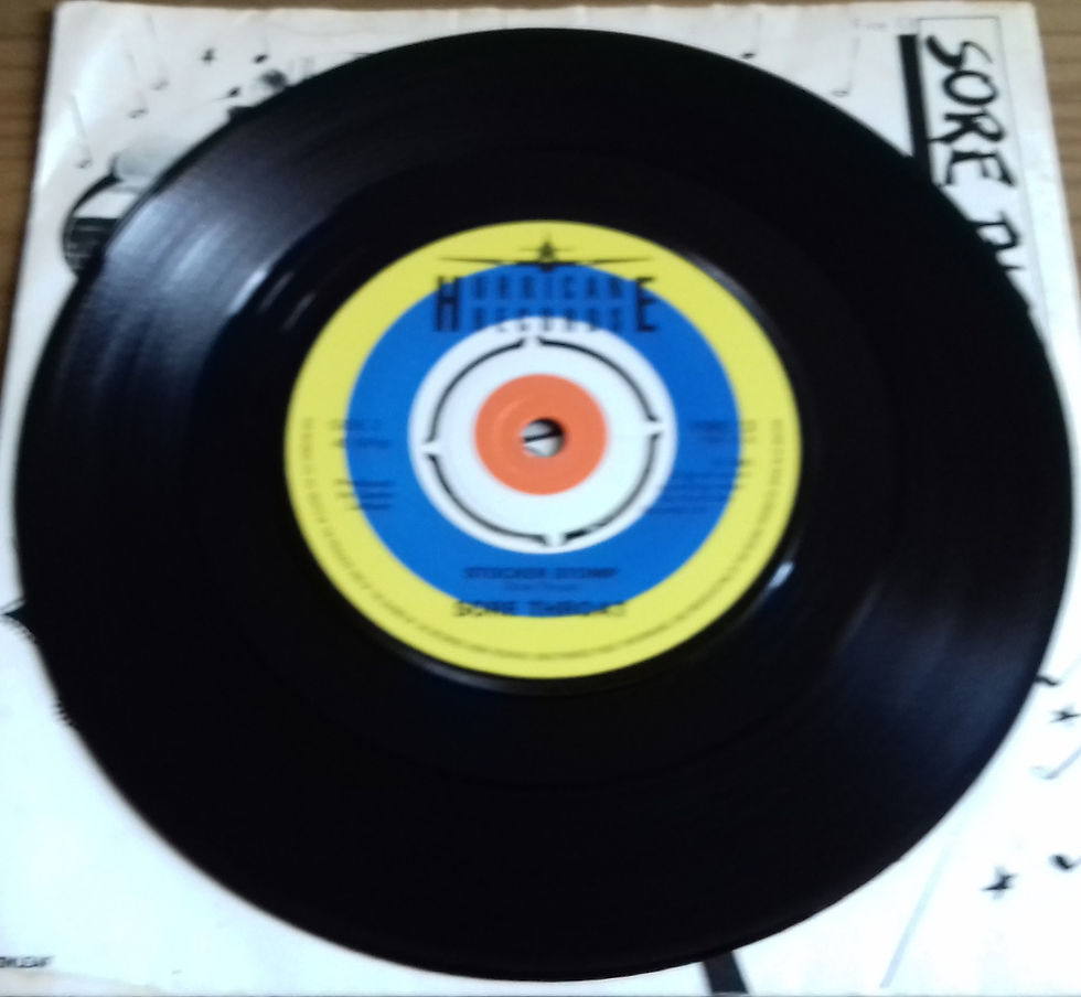 Miniature : Sore Throat  - Diggin A Dream (7", Single) (Hurricane Records (2))