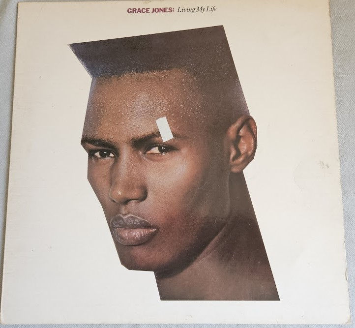 Grace Jones - Living My Life (LP, Album) (Island Records, Island Records)