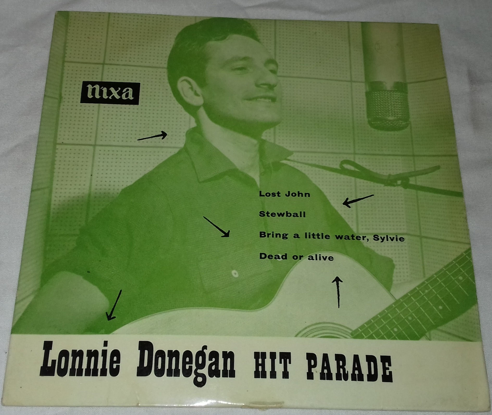 Lonnie Donegan And His Skiffle Group* - Lonnie Donegan Hit Parade (7", EP) (Pye