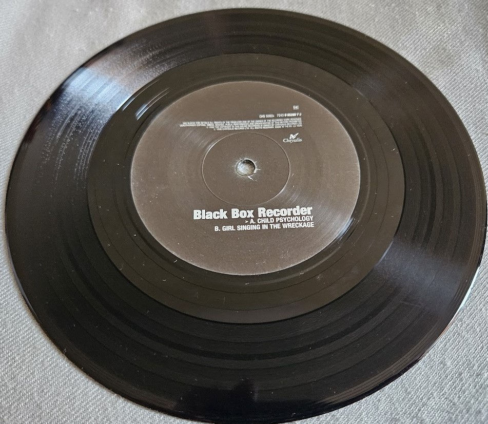Miniatyrbild: Black Box Recorder - Child Psychology (7", Single) (Chrysalis, Chrysalis)
