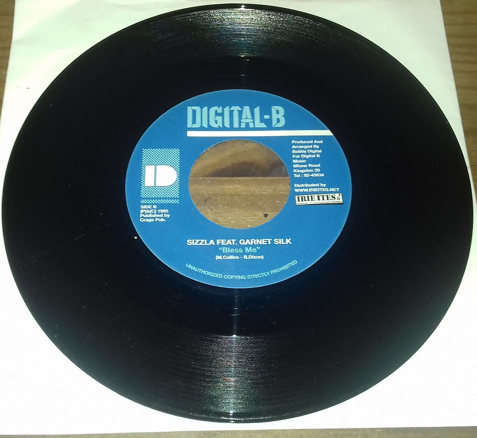 Garnett Silk / Sizzla - Bless Me (7") (Digital-B)