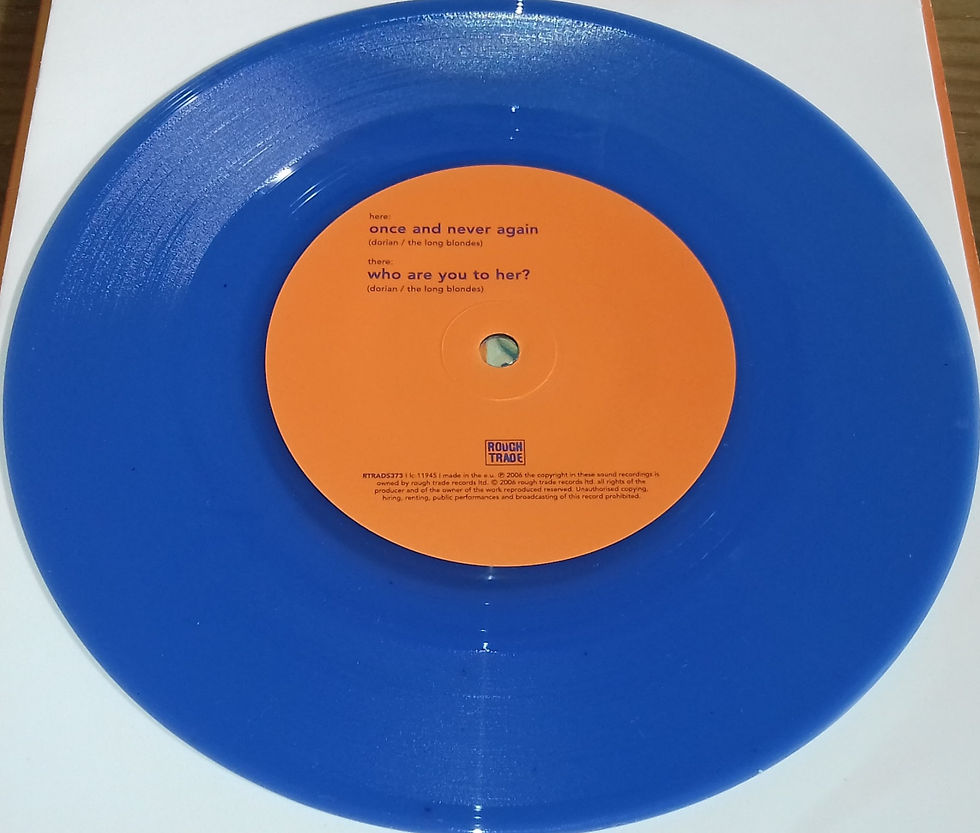 Miniatyrbild: The Long Blondes - Once And Never Again (7", Single, 2/2) (Rough Trade)