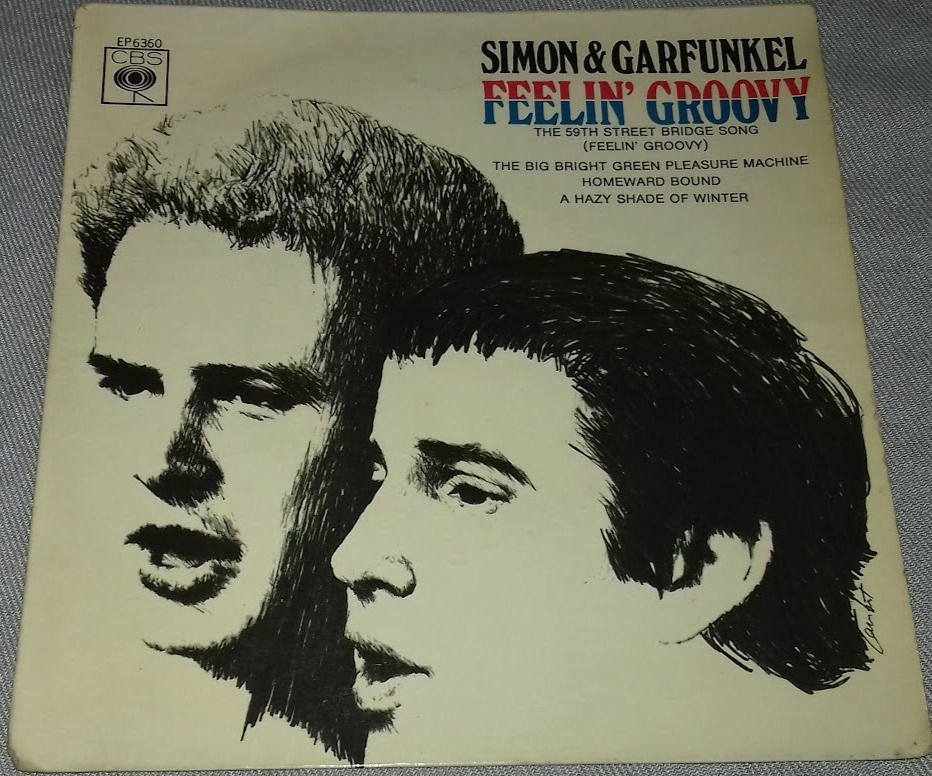 Simon & Garfunkel - Feelin' Groovy (7", EP) (CBS)