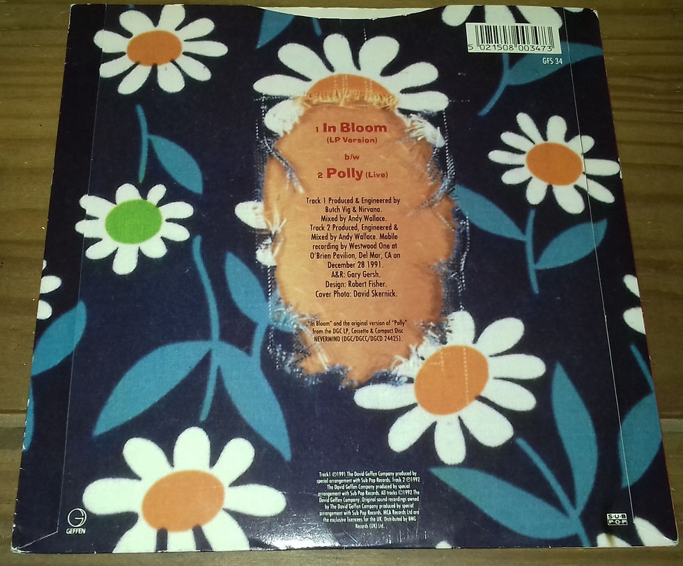 Miniatura: Nirvana - In Bloom (7", Single) (Geffen Records)