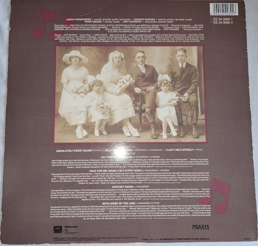 サムネイル： Jason And The Scorchers* - Fervor (LP, MiniAlbum) (EMI America, Praxis Records)