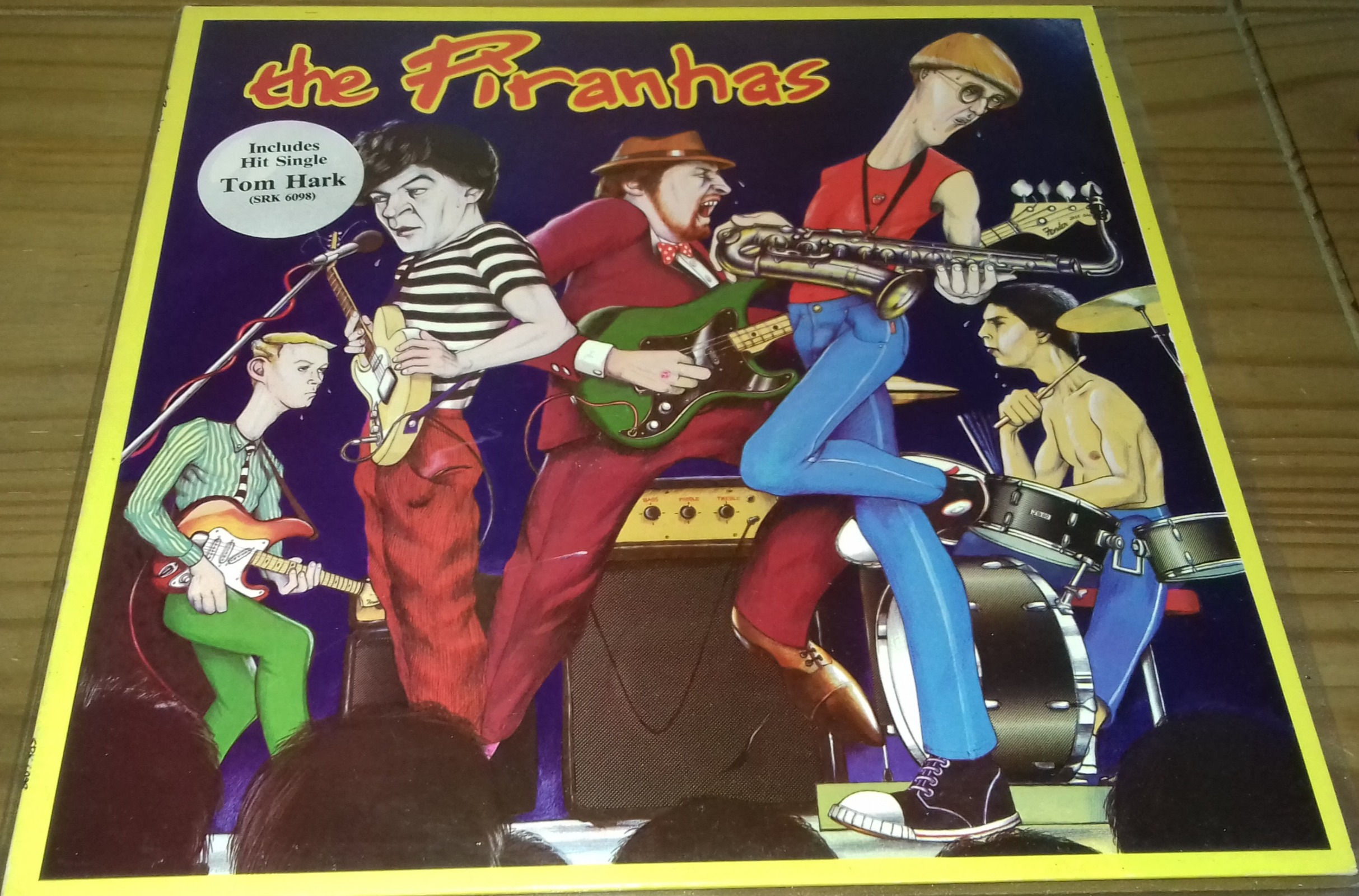 The Piranhas - The Piranhas (LP, Album) (Sire, Hansa)
