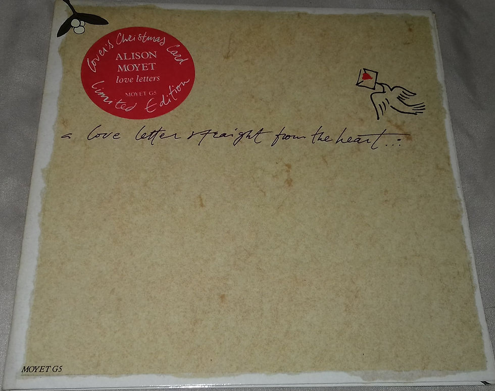 Alison Moyet - Love Letters (7", Single, Ltd, Gat) (CBS)