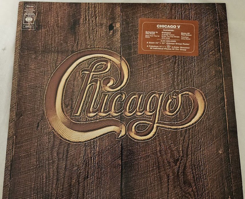Chicago - Chicago V (LP, Album) (CBS, CBS)