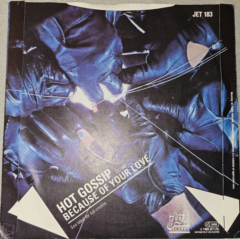 Thumbnail: G-Force (19) Featuring Gary Moore - Hot Gossip (7", Single, Promo) (Jet Records)