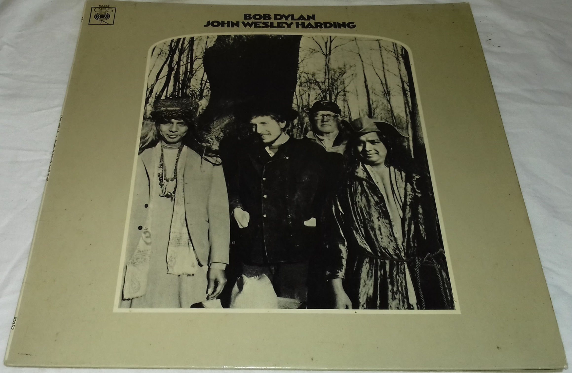 Bob Dylan - John Wesley Harding (LP, Album, Mono) (CBS)