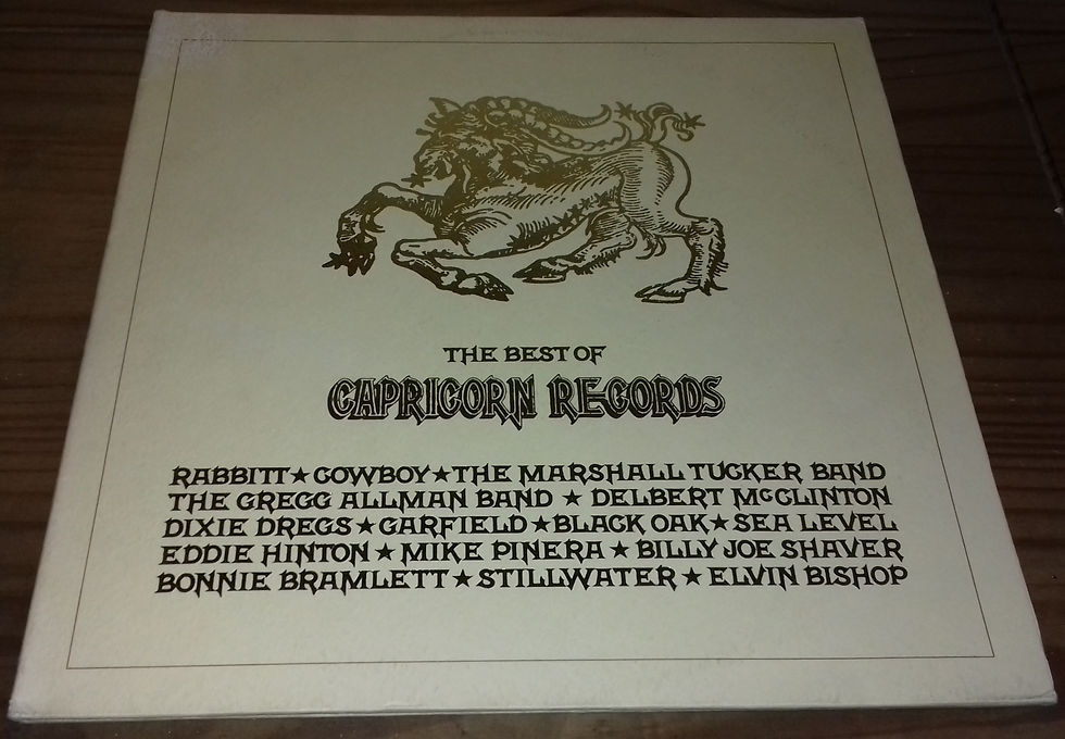Various - The Best Of Capricorn Records (2xLP, Comp, Promo) (Capricorn Records)