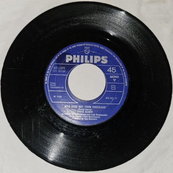 Thumbnail: David Bowie - Space Oddity (7", Single, Mono, Lar) (Philips, Philips)