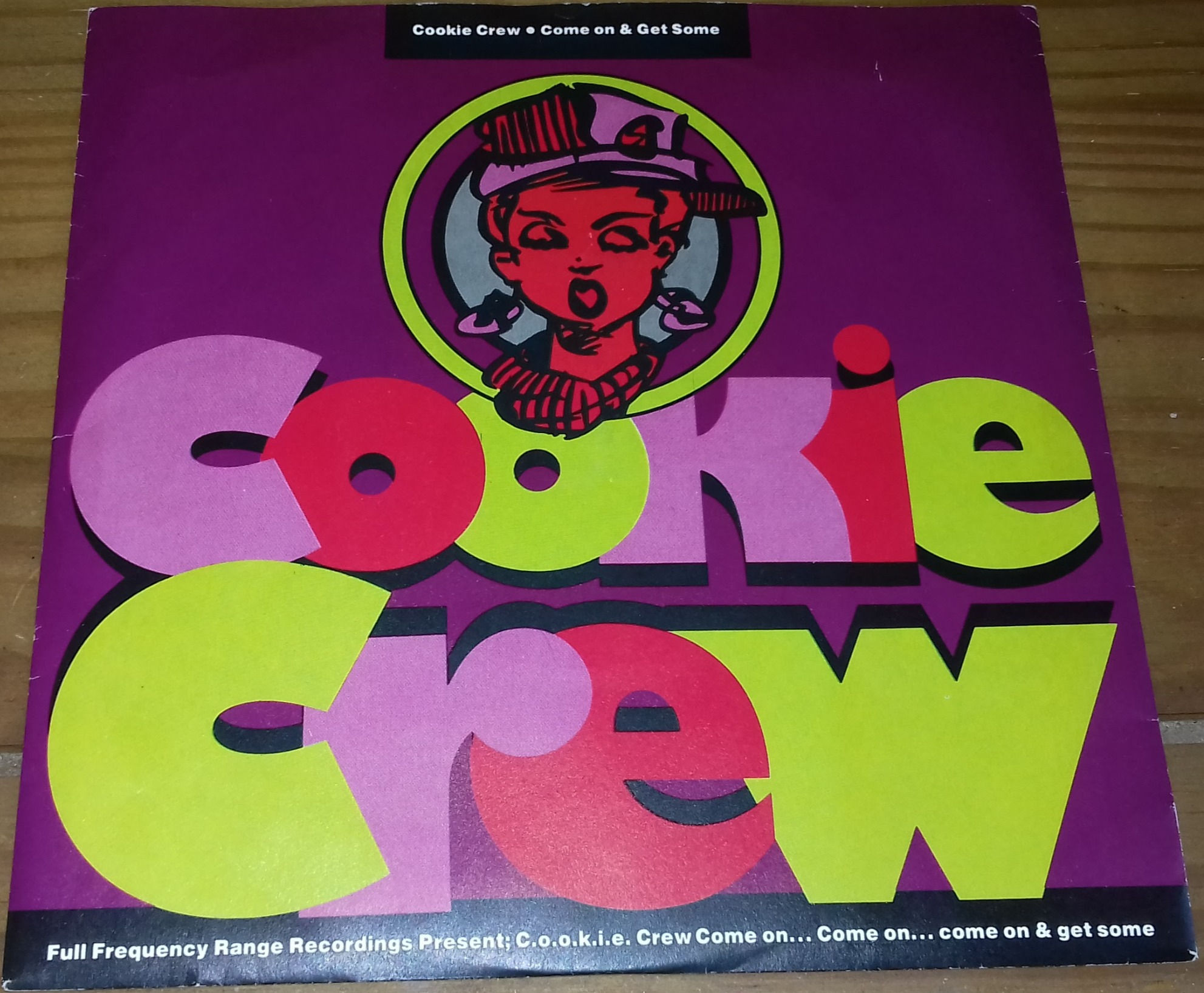 Cookie Crew* - Come On And Get Some (Remix) (7", Single, Sil) (FFRR, FFRR)