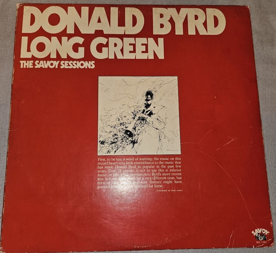Donald Byrd - Long Green (LP, Album, Mono, RE) (Savoy Records)