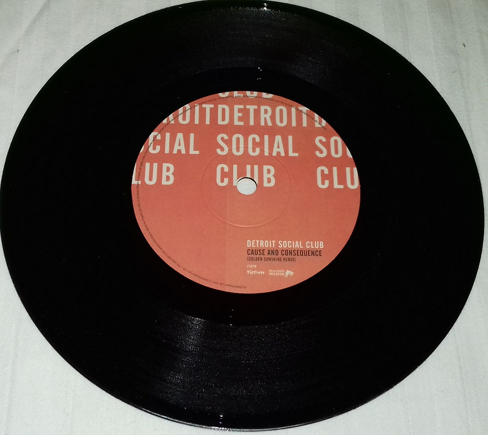 Pikkukuva: Detroit Social Club - Sunshine People (7", Single) (Stranded Soldier, Fiction Re