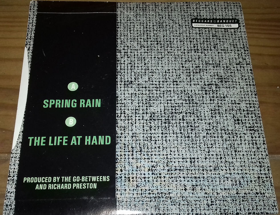 Miniature : The Go-Betweens - Spring Rain (7", Single) (Beggars Banquet)