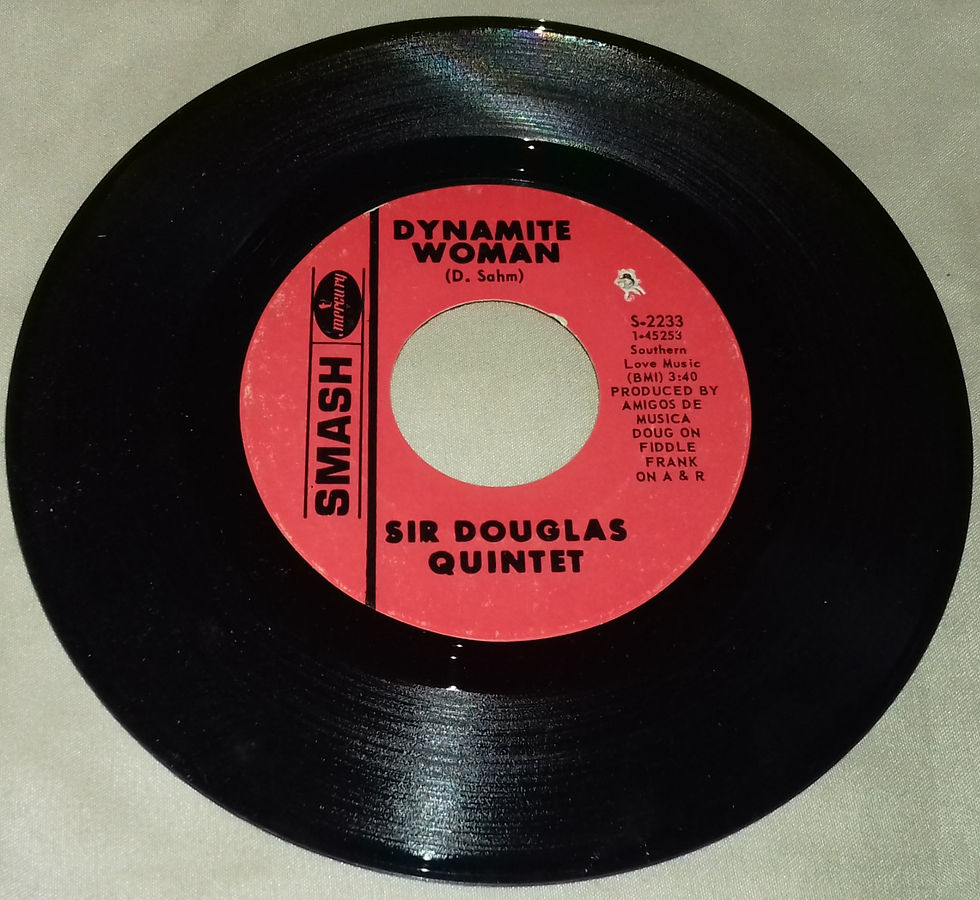 Sir Douglas Quintet - Dynamite Woman (7") (Smash Records (4))