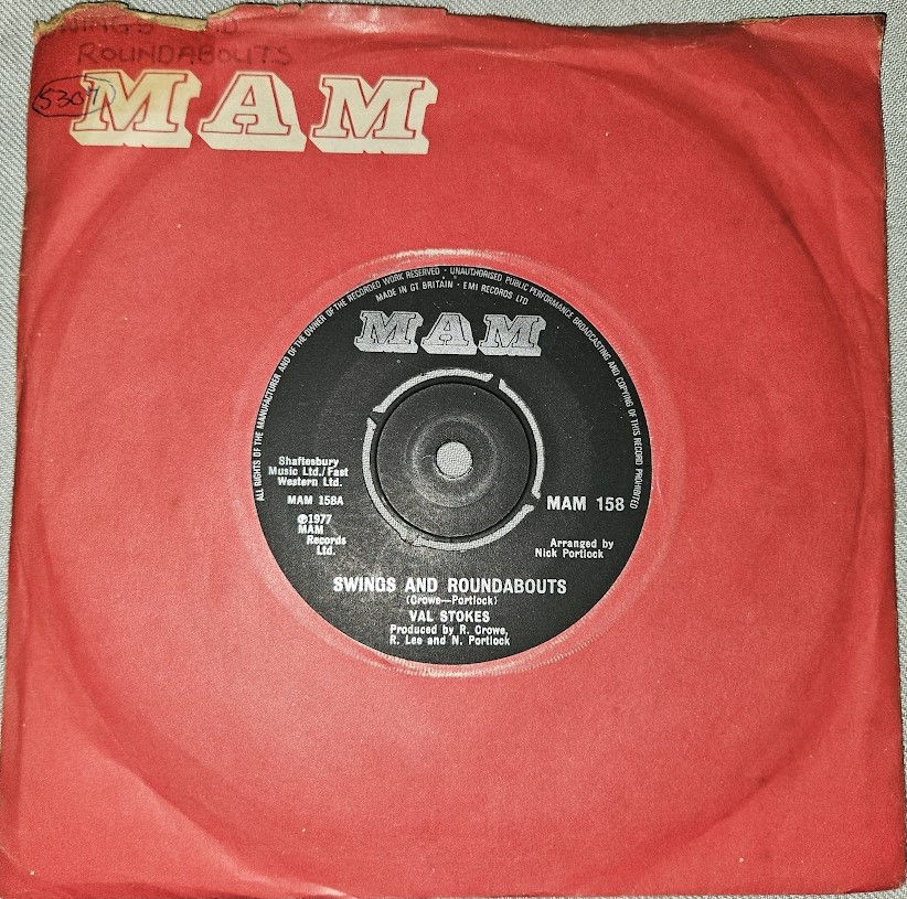 Val Stokes - Swings and Roundabouts (7", Single) (MAM)