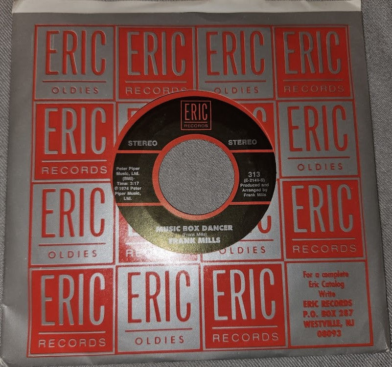 Frank Mills - Music Box Dancer (7", Single, RE, Styrene) (Eric Records)